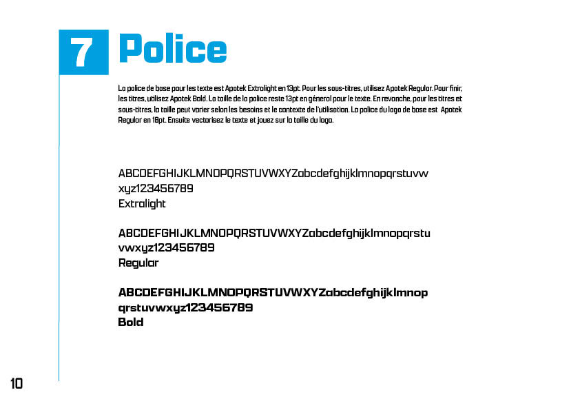 Page 10 : police