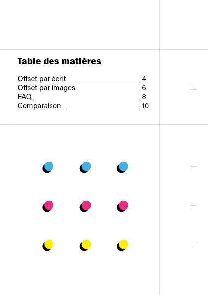 Page 3 : table des matières