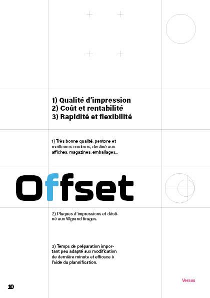 Page 10 : comparaison, l'offset